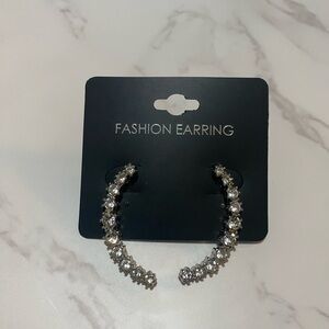 Elegant Silver Hoop Earrings